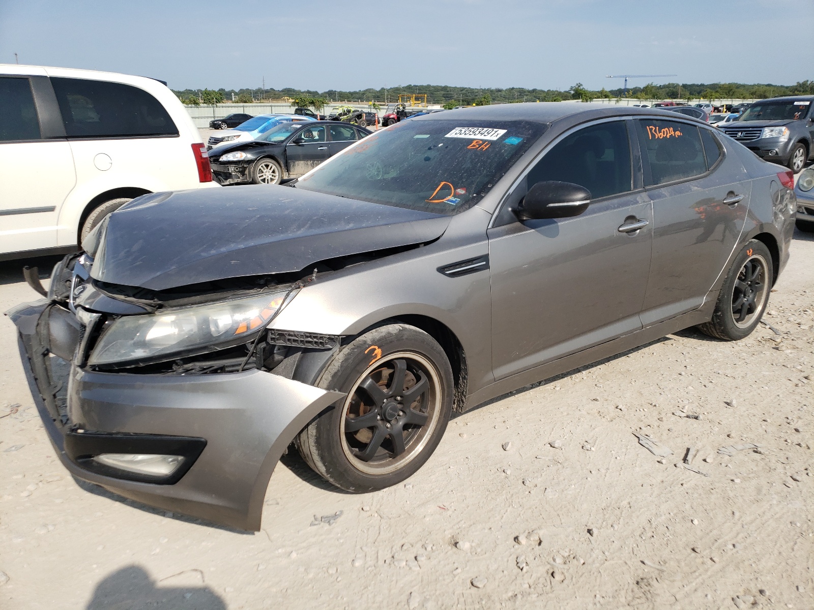 Photo 2 from auction – 2013 KIA OPTIMA LX with VIN 5XXGM4A70DG143816