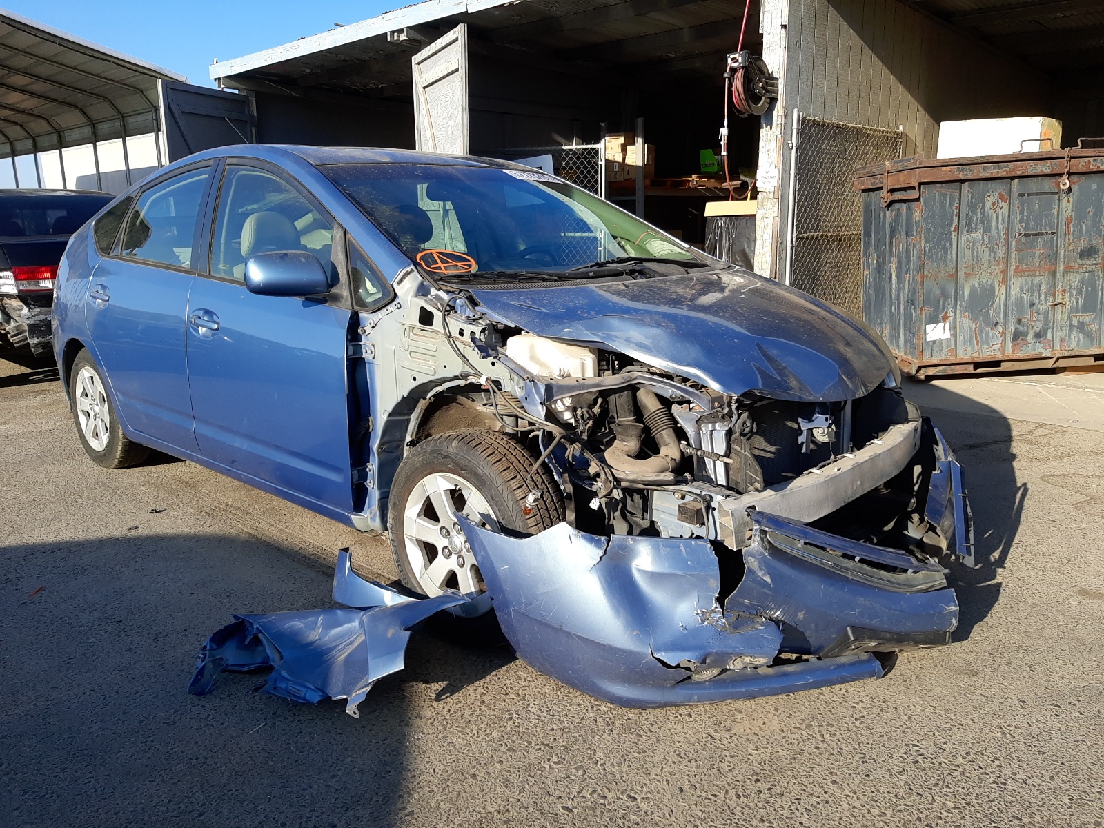 Photo 1 from auction – 2006 TOYOTA PRIUS with VIN JTDKB20U967522787