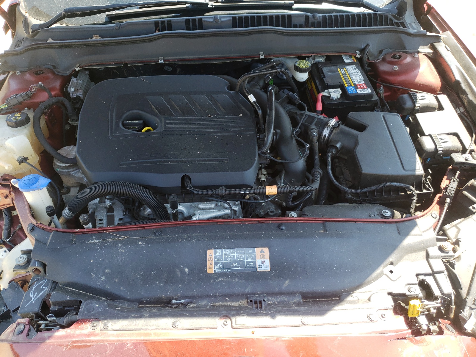 Photo 7 from auction – 2014 FORD FUSION SE with VIN 3FA6P0HD7ER312472