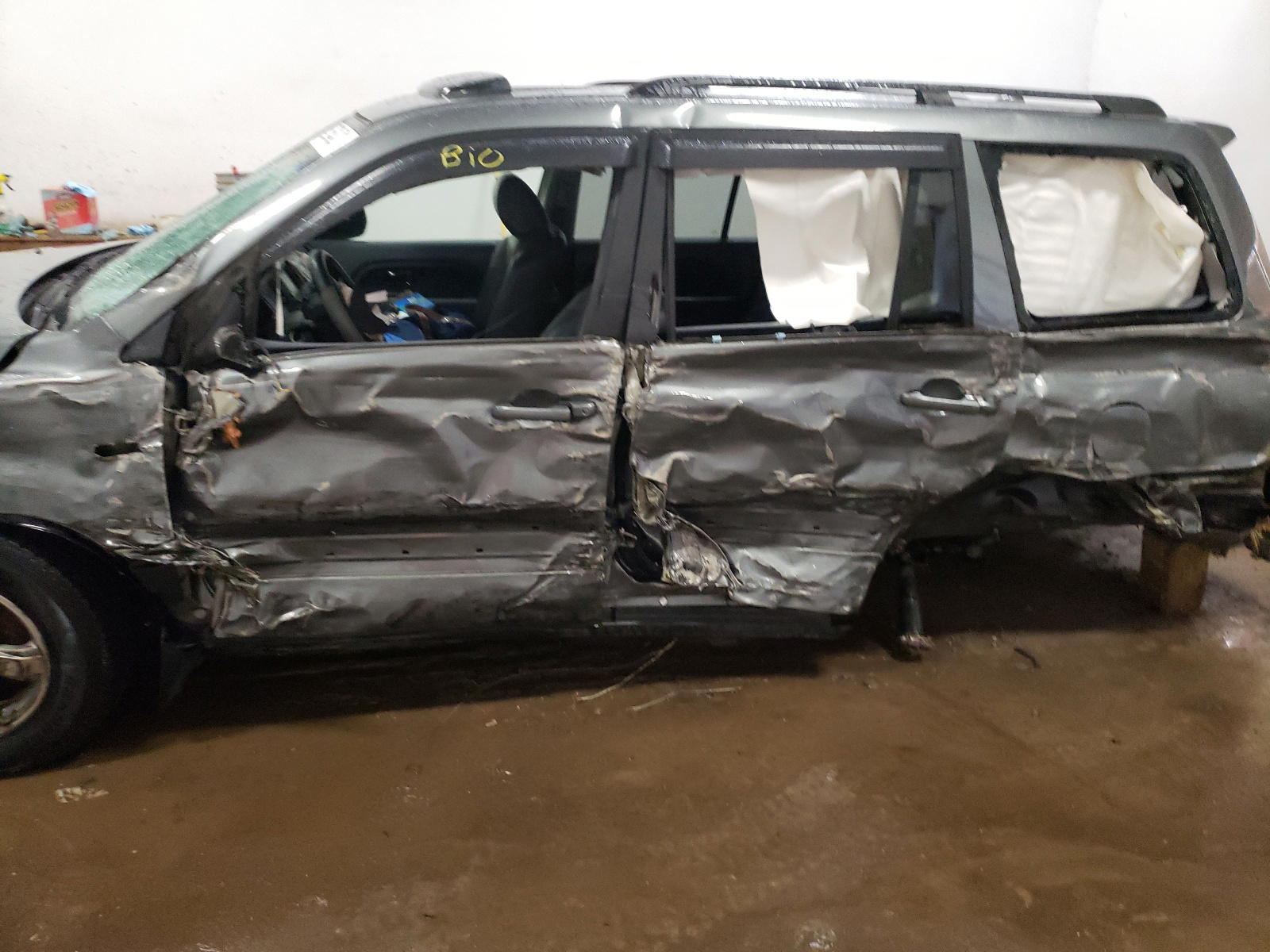 Photo 10 from auction – 2008 HONDA PILOT EXL with VIN 5FNYF28748B009652