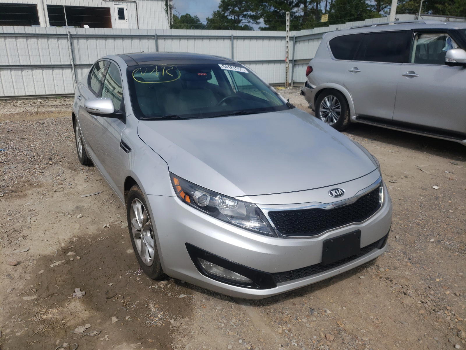 KIA OPTIMA EX 2013 with VIN 5XXGN4A75DG235226 - Photo from auction
