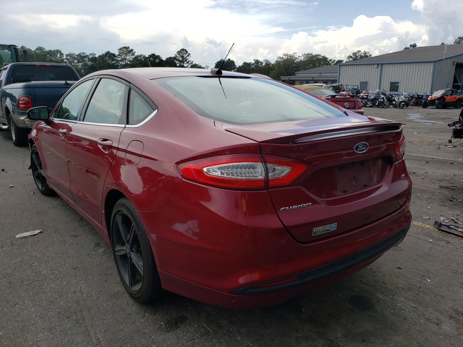 Photo 3 from auction – 2016 FORD FUSION SE with VIN 3FA6P0H79GR312499