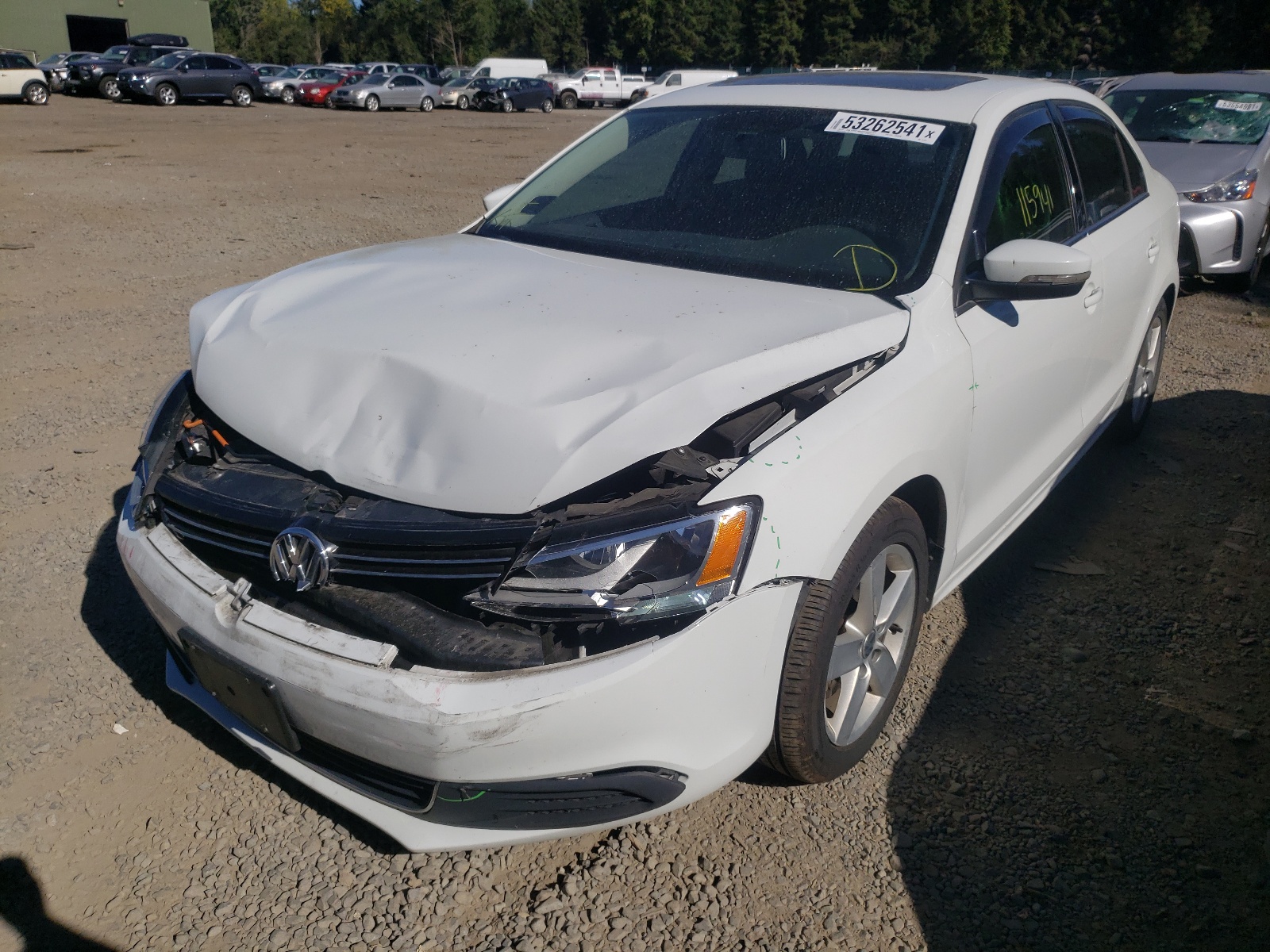 Photo 2 from auction – 2014 VOLKSWAGEN JETTA TDI with VIN 3VWLL7AJ2EM411633