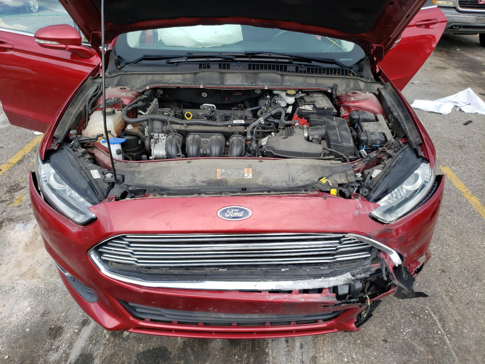 Photo 7 from auction – 2016 FORD FUSION SE with VIN 3FA6P0H79GR312499