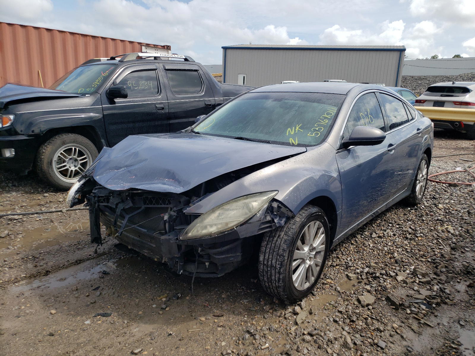 Photo 2 from auction – 2009 MAZDA 6 I with VIN 1YVHP82A595M41880
