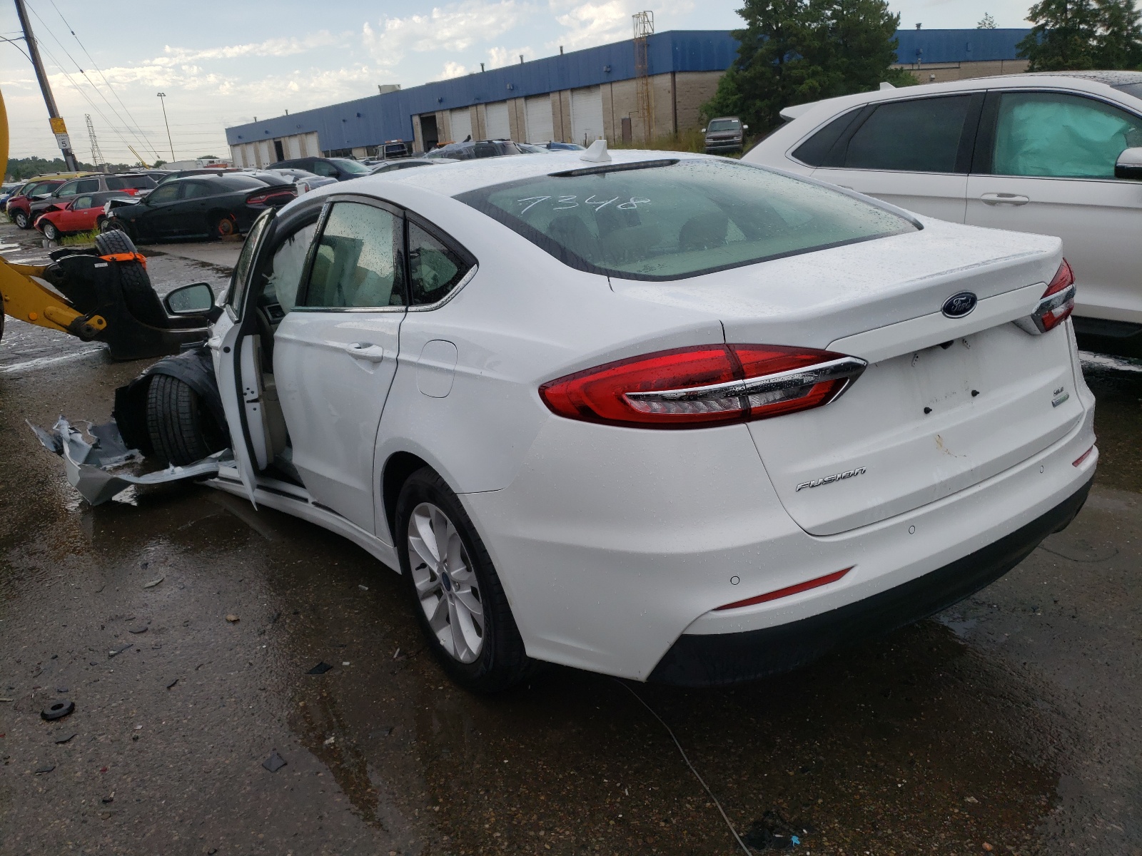 Photo 3 from auction – 2020 FORD FUSION SE with VIN 3FA6P0HD4LR107348