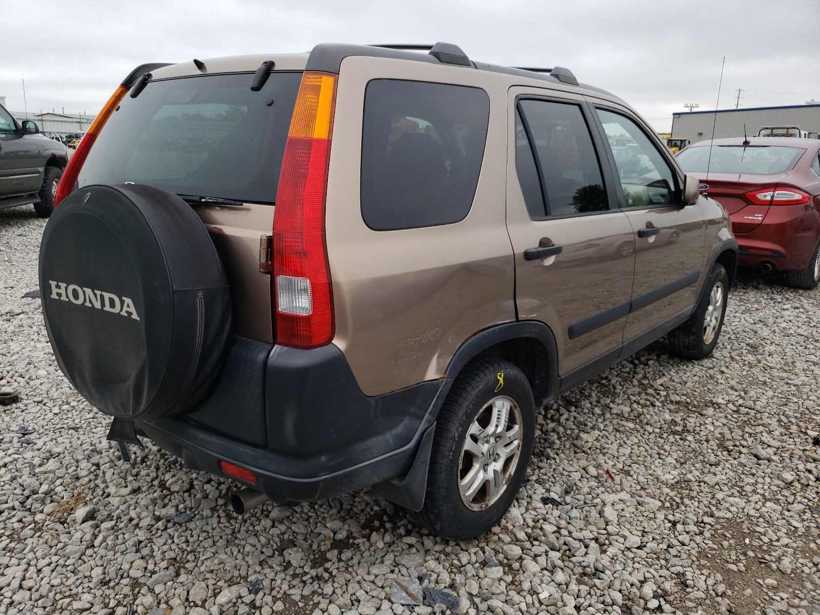 Photo 4 from auction – 2002 HONDA CR-V EX with VIN JHLRD78812C092738