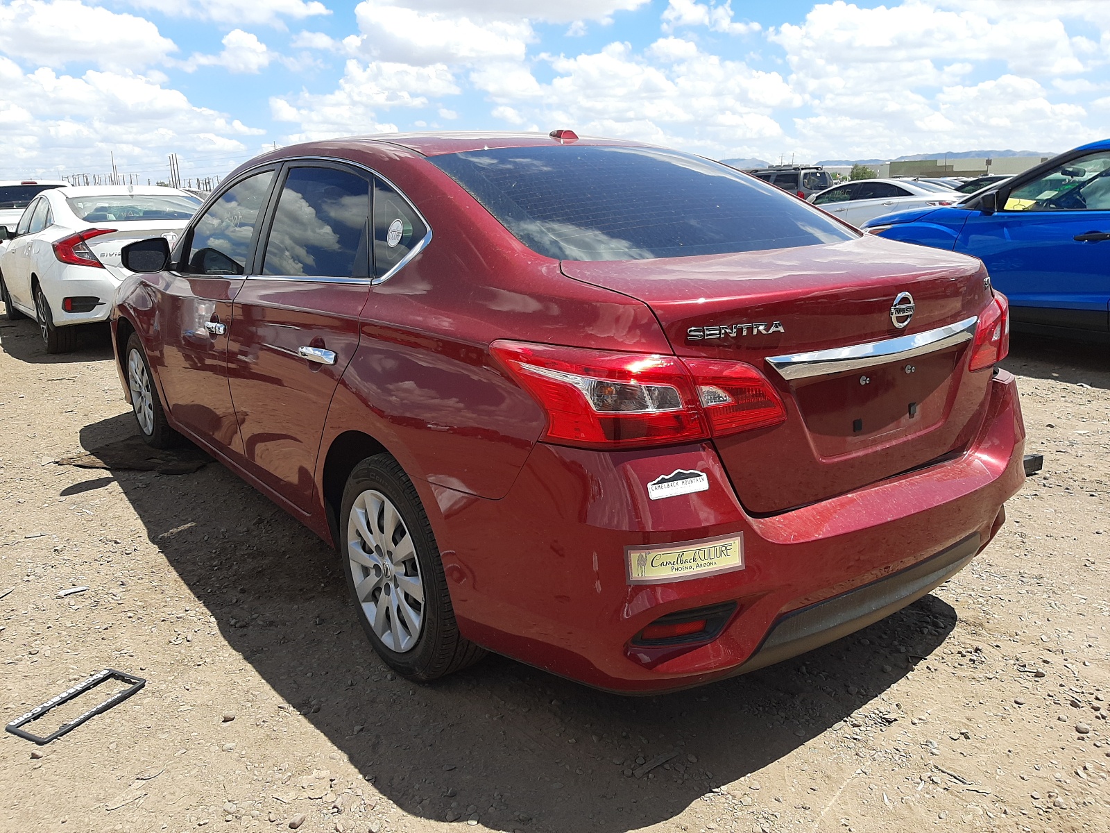 Photo 3 from auction – 2017 NISSAN SENTRA S with VIN 3N1AB7AP4HL684829