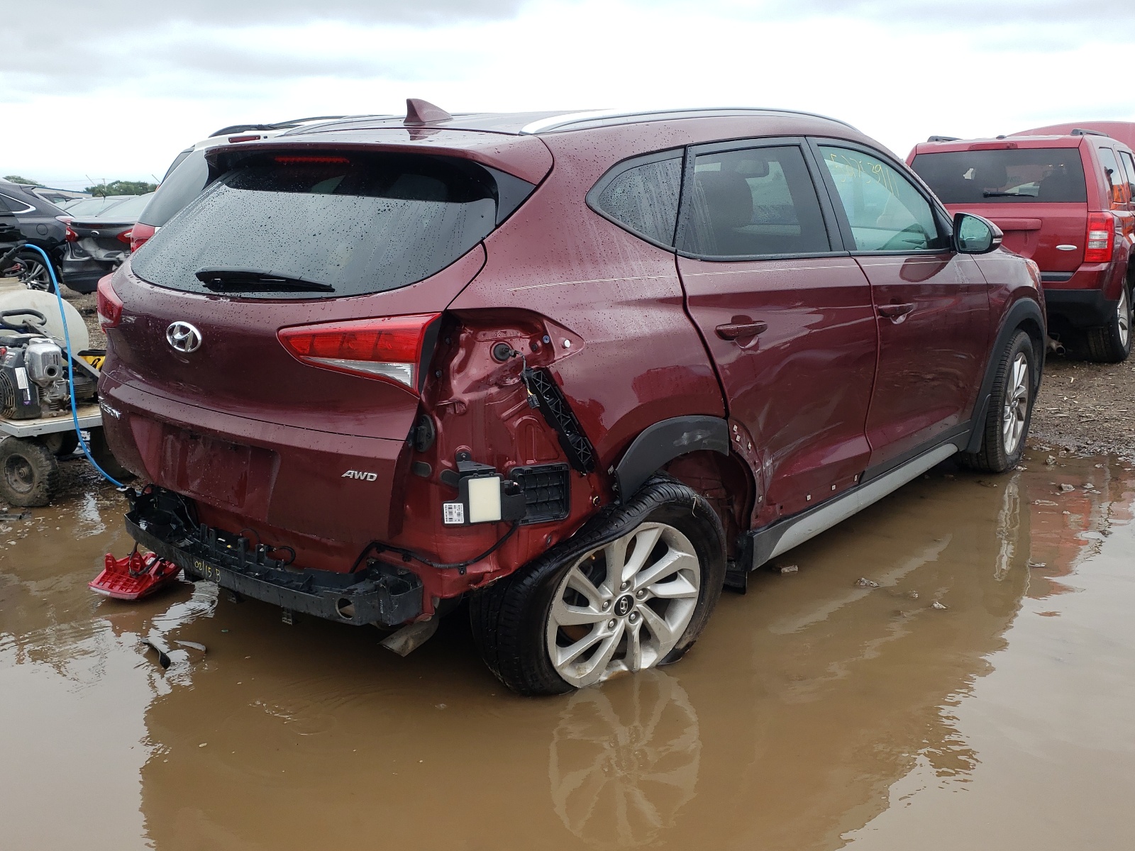 Photo 4 from auction – 2017 HYUNDAI TUCSON LIM with VIN KM8J3CA41HU434281