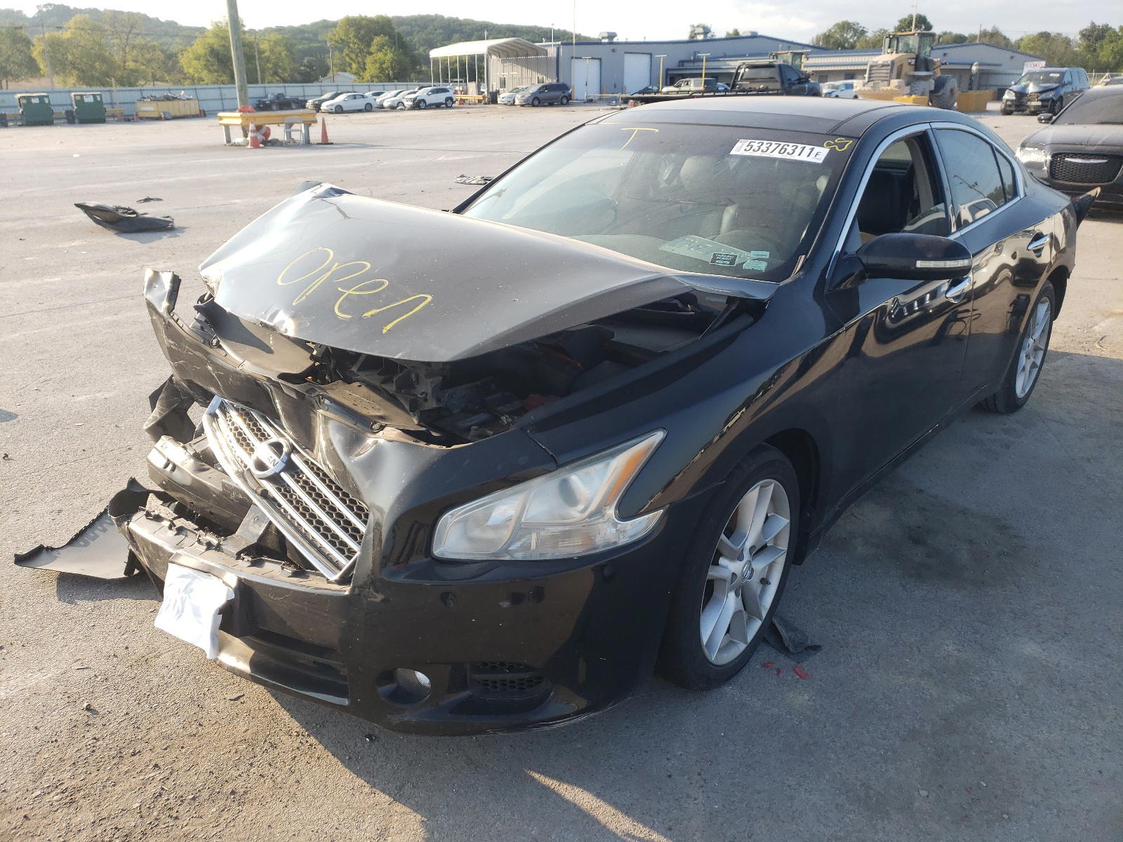 Photo 2 from auction – 2009 NISSAN MAXIMA S with VIN 1N4AA51E29C845524