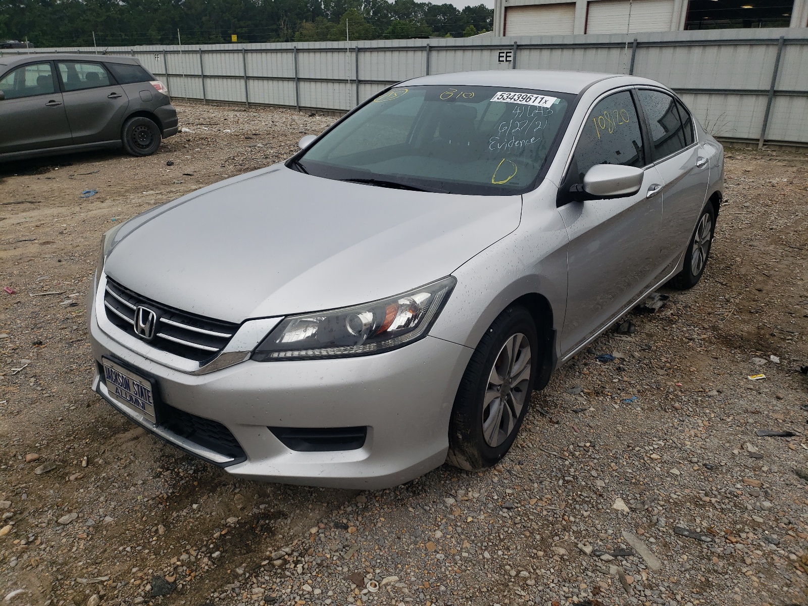 Photo 2 from auction – 2015 HONDA ACCORD LX with VIN 1HGCR2F37FA162406