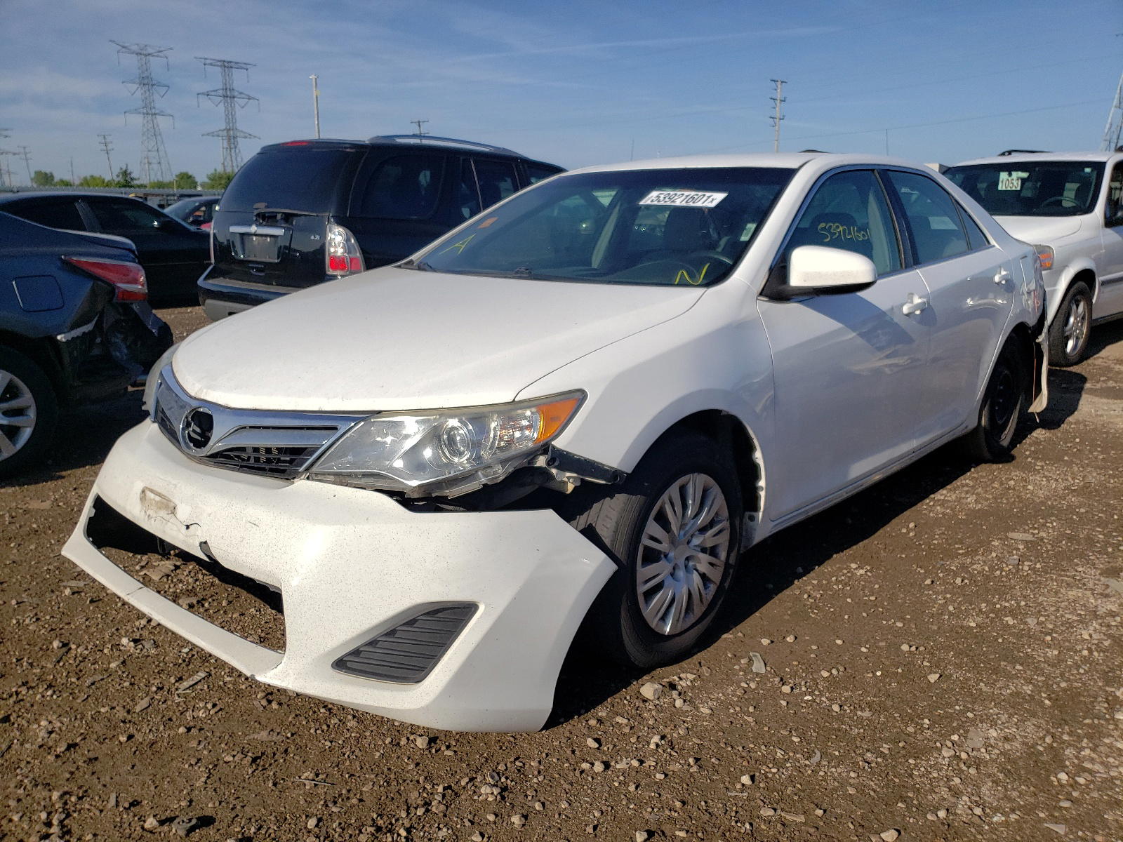 Photo 2 from auction – 2012 TOYOTA CAMRY BASE with VIN 4T1BF1FK9CU166967