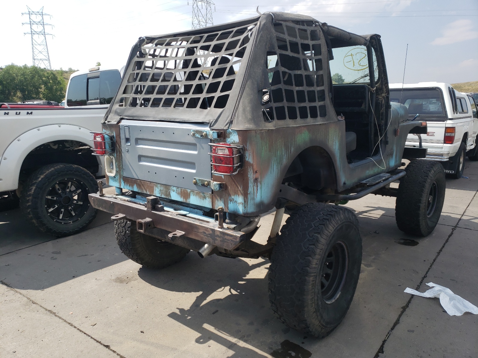 Photo 4 from auction – 1992 JEEP WRANGLER / with VIN 2J4FY29S5NJ562078