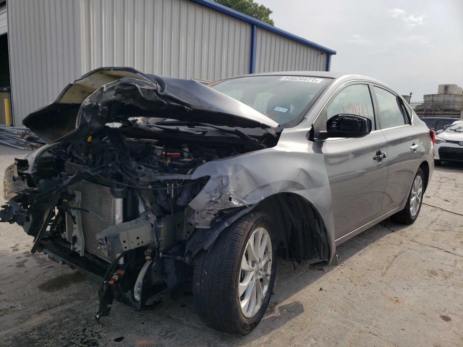 Photo 2 from auction – 2018 NISSAN SENTRA S with VIN 3N1AB7AP4JL657121