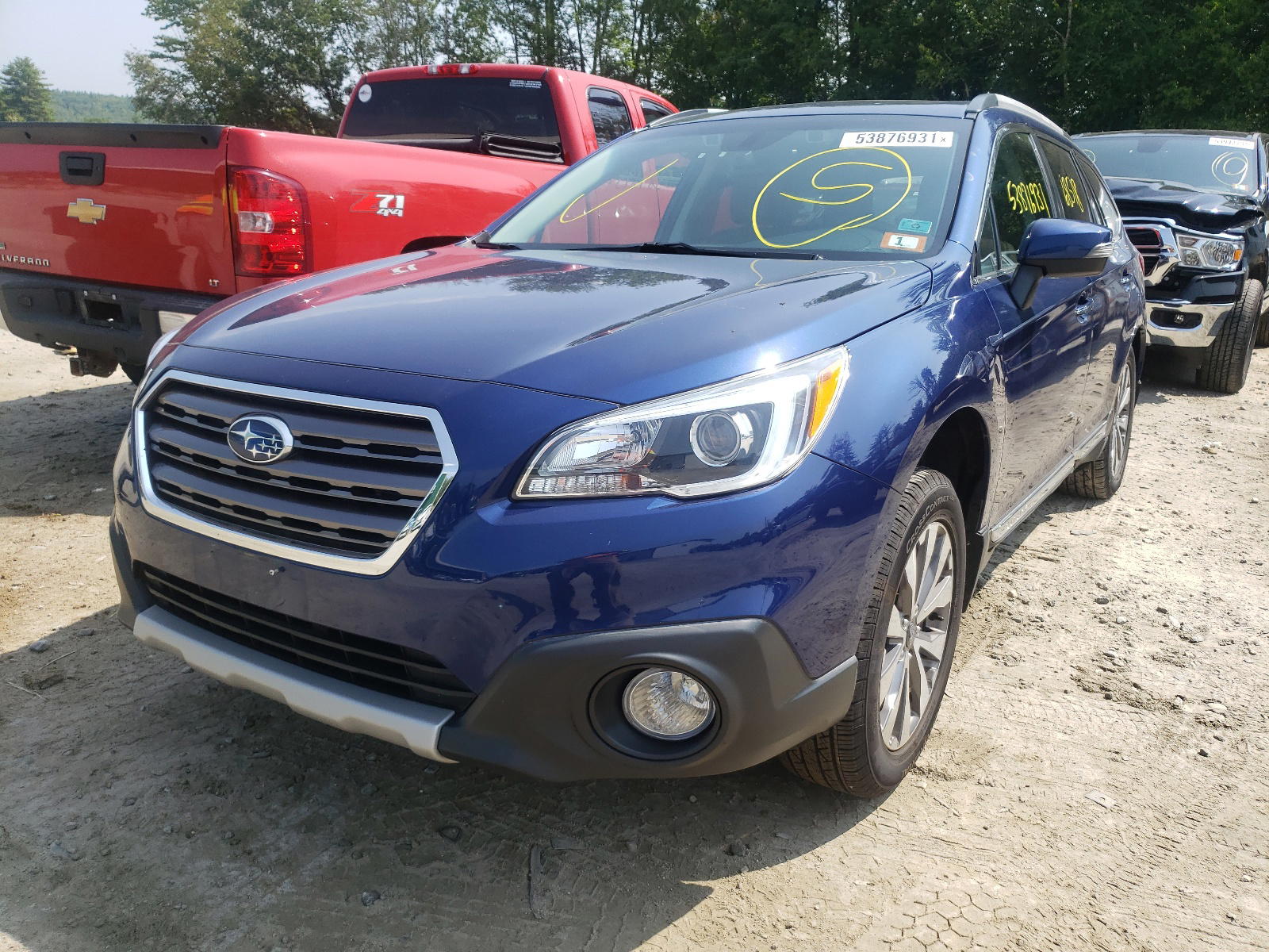 Photo 2 from auction – 2017 SUBARU OUTBACK TO with VIN 4S4BSETC8H3332392