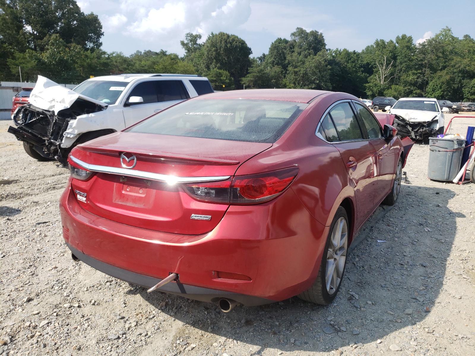 Photo 4 from auction – 2014 MAZDA 6 TOURING with VIN JM1GJ1V60E1133518