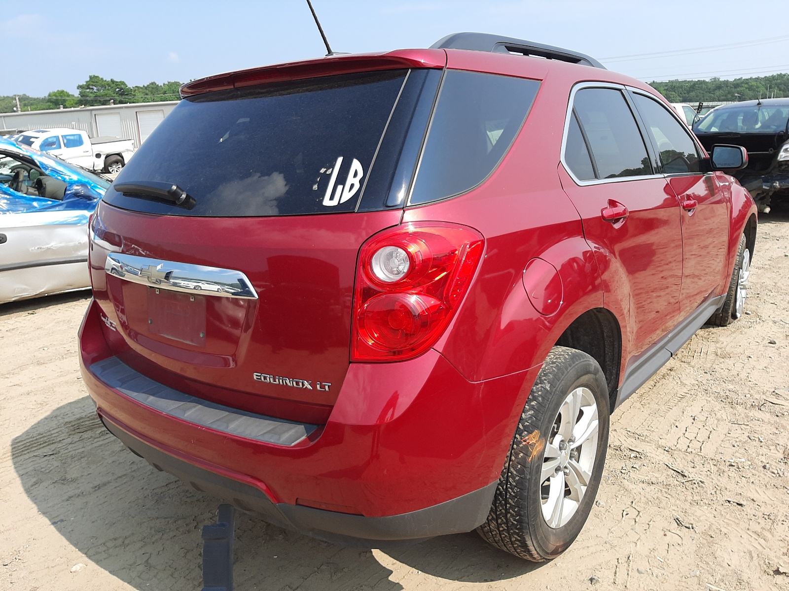 Photo 4 from auction – 2015 CHEVROLET EQUINOX LT with VIN 2GNALBEK6F6427238