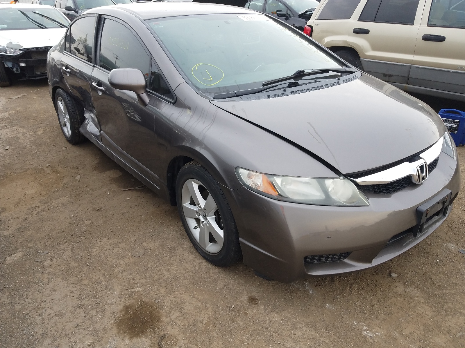 Photo 1 from auction – 2009 HONDA CIVIC LX with VIN 19XFA16539E016908