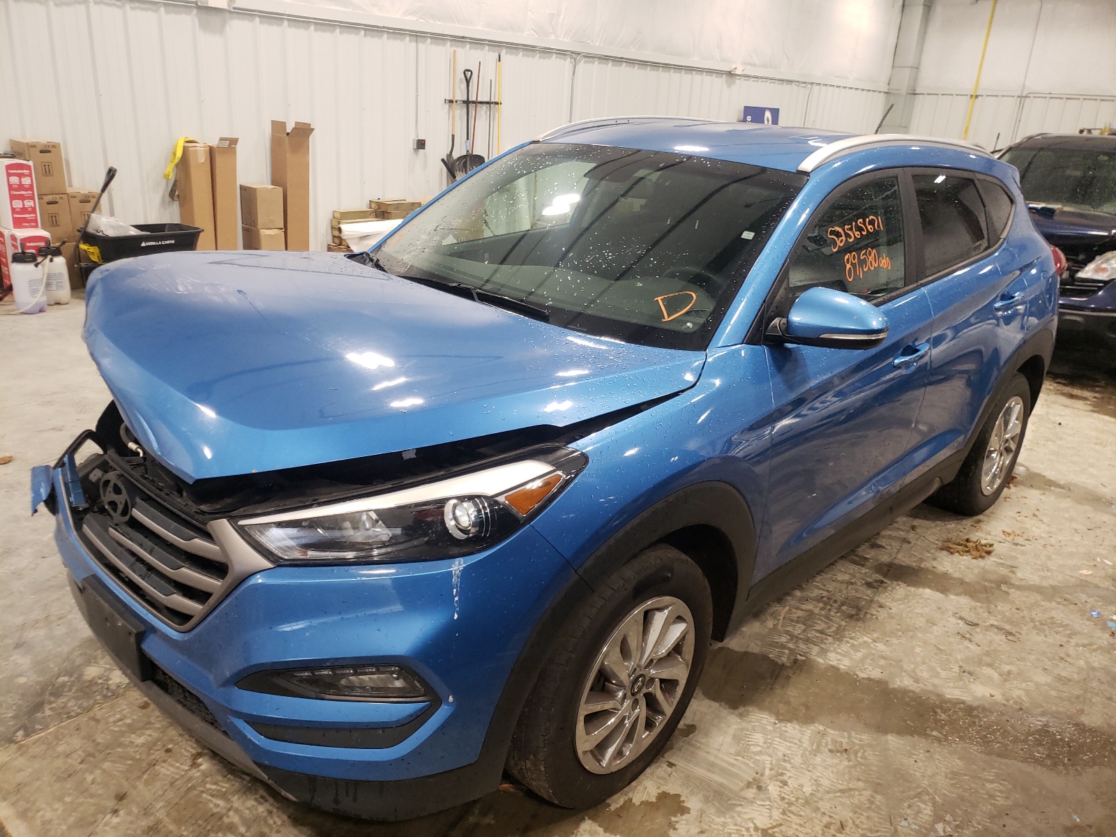Photo 2 from auction – 2016 HYUNDAI TUCSON LIM with VIN KM8J3CA25GU102597