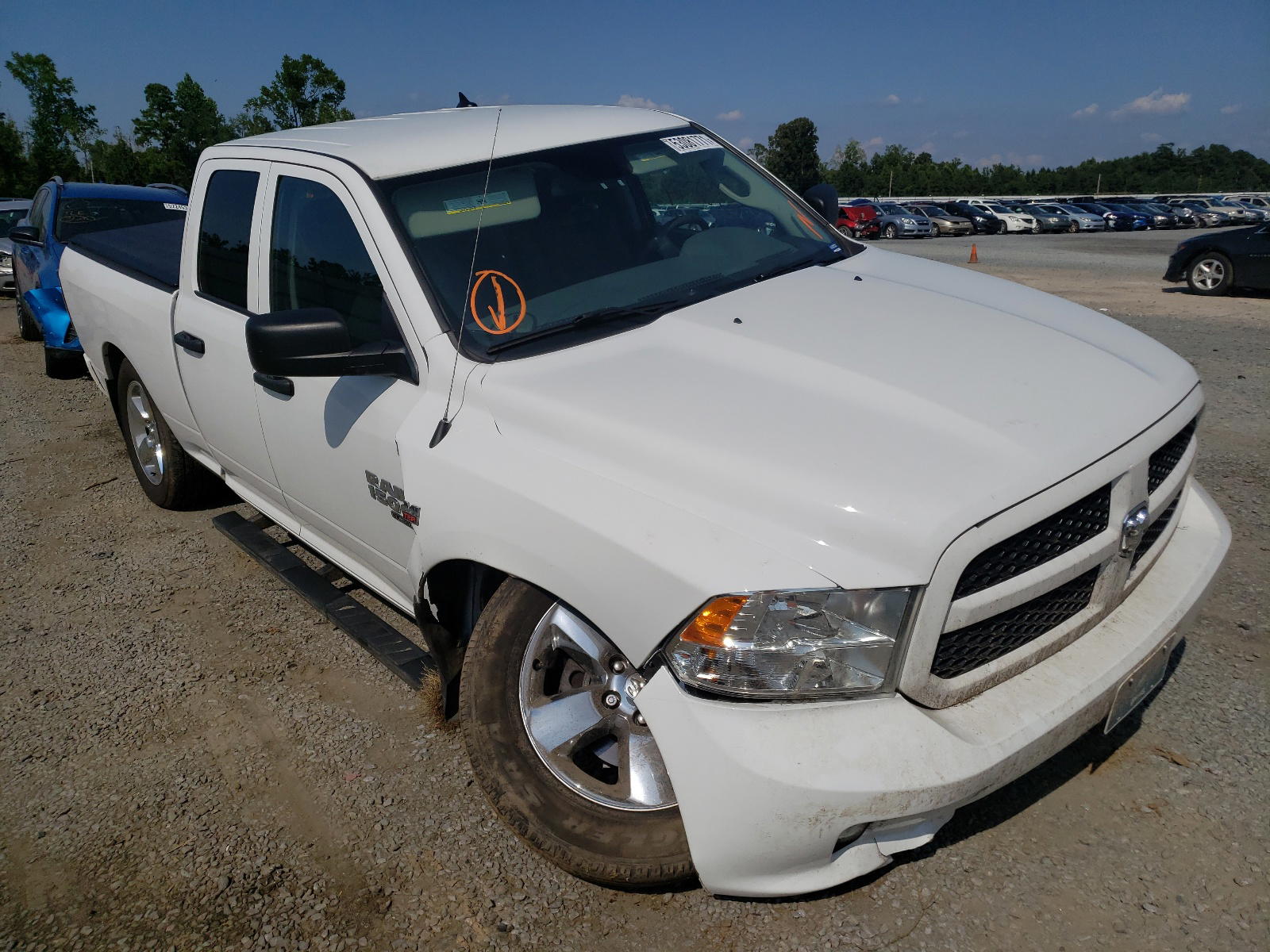 RAM 1500 CLASS 2019 with VIN 1C6RR7FT6KS708405 - Photo from auction