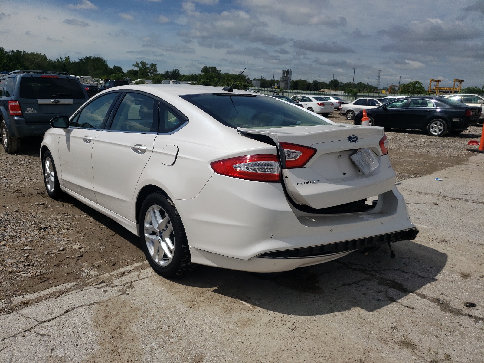 Photo 3 from auction – 2014 FORD FUSION SE with VIN 1FA6P0H76E5350790