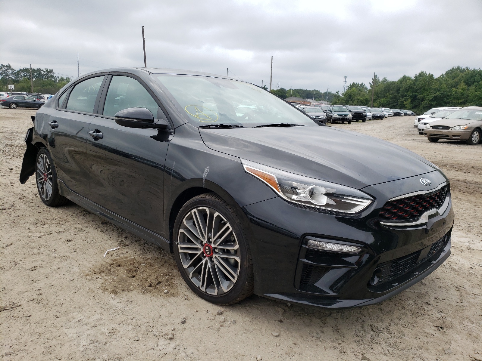KIA FORTE GT 2021 with VIN 3KPF44AC7ME275571 - Photo from auction