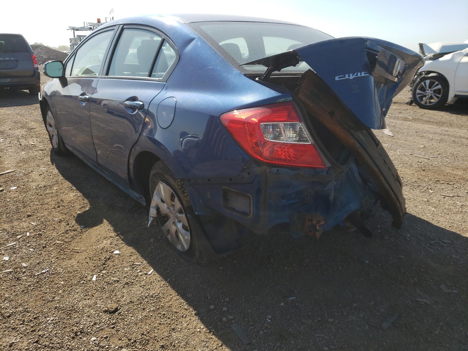Photo 3 from auction – 2012 HONDA CIVIC LX with VIN 2HGFB2F54CH515152