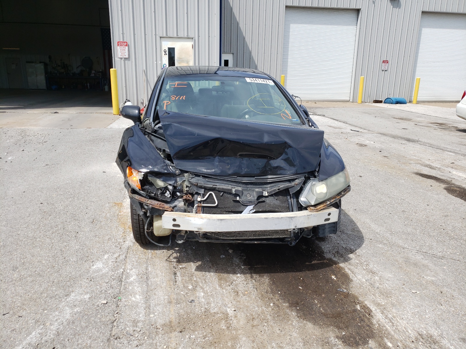 Photo 9 from auction – 2007 HONDA CIVIC EX with VIN 1HGFA168X7L095638