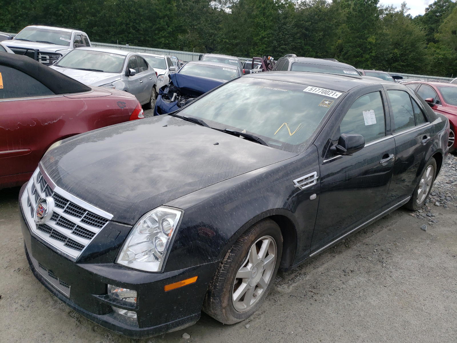 Photo 2 from auction – 2008 CADILLAC STS with VIN 1G6DK67V980169741