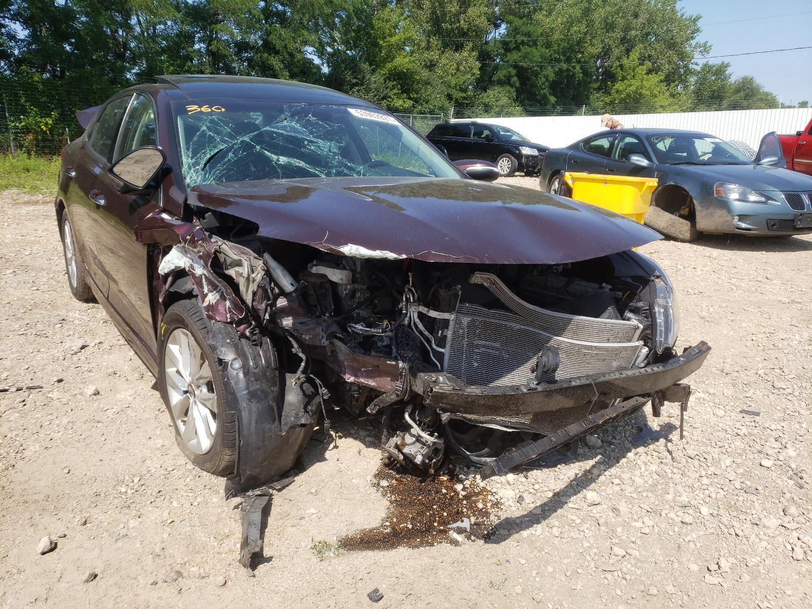 Photo 9 from auction – 2016 KIA OPTIMA EX with VIN 5XXGU4L37GG085458