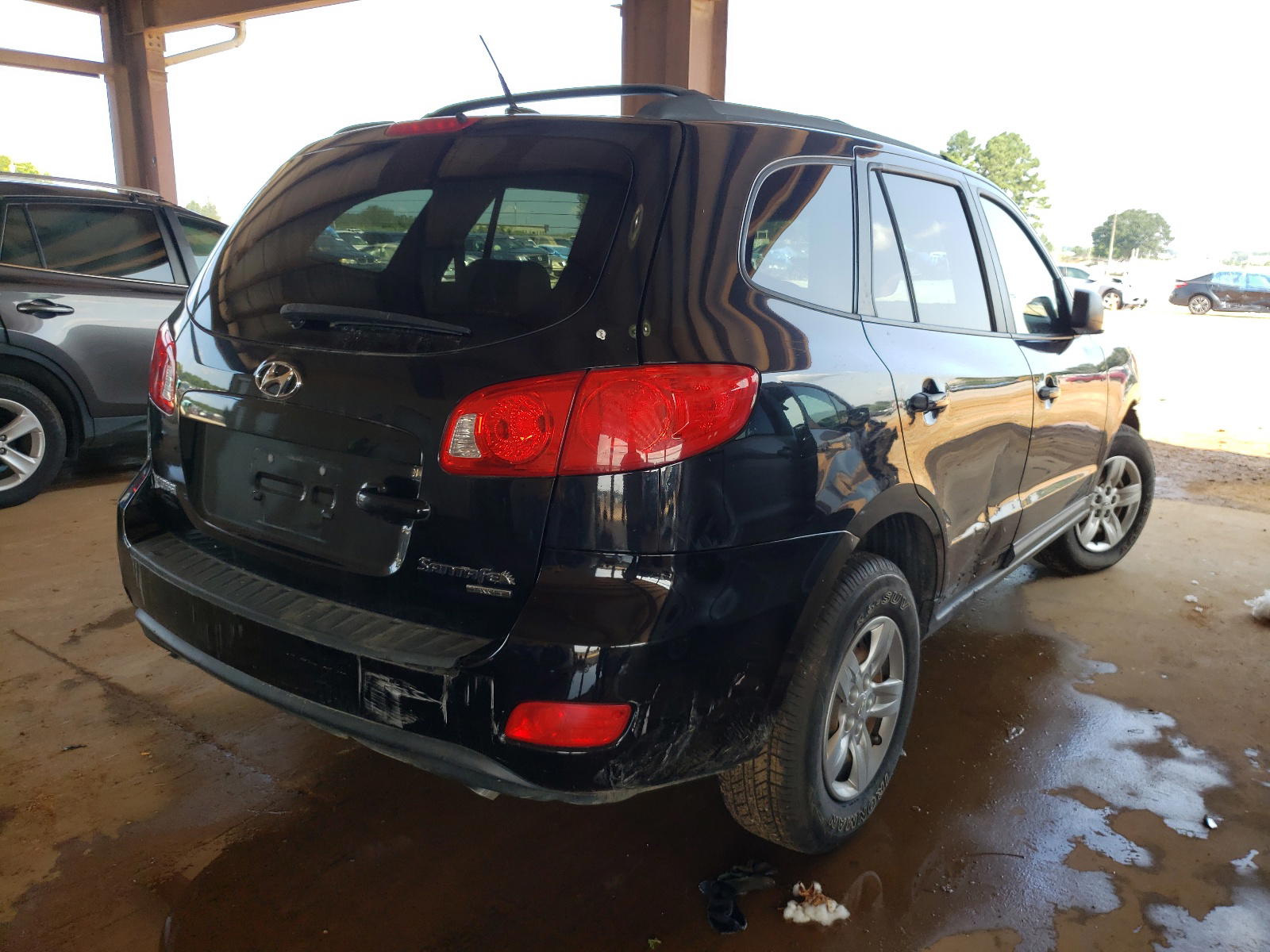 Photo 4 from auction – 2009 HYUNDAI SANTA FE G with VIN 5NMSG73D19H296350
