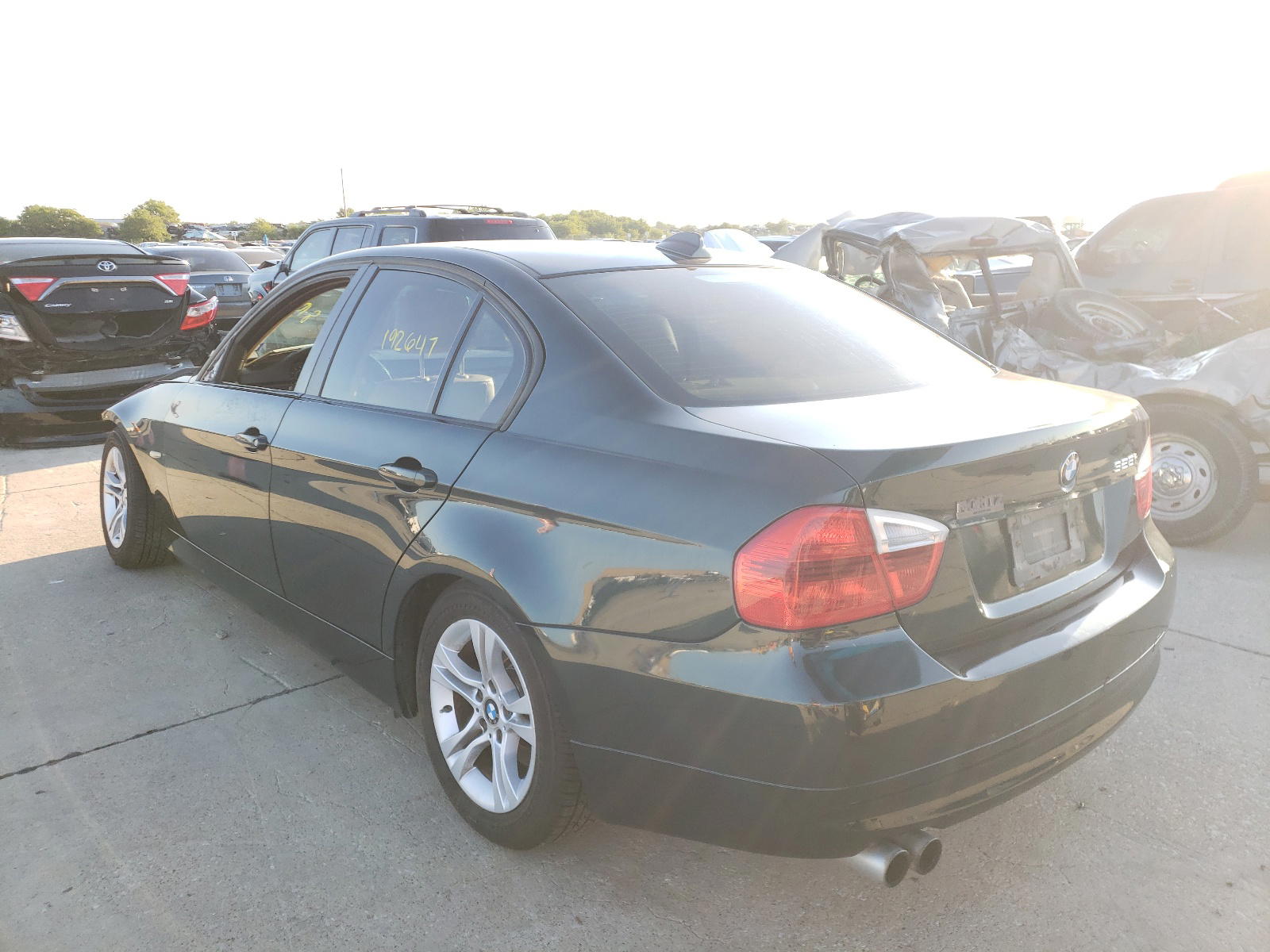 Photo 3 from auction – 2008 BMW 328 I with VIN WBAVA37558NL47177