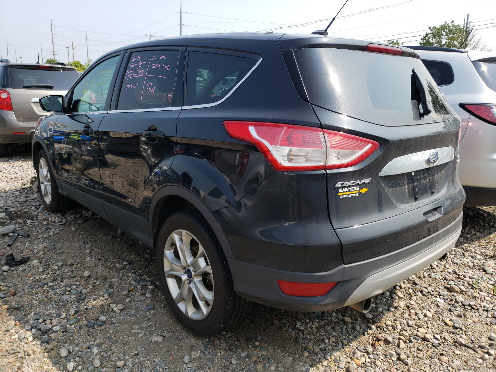 Photo 3 from auction – 2013 FORD ESCAPE SEL with VIN 1FMCU9H96DUC56971