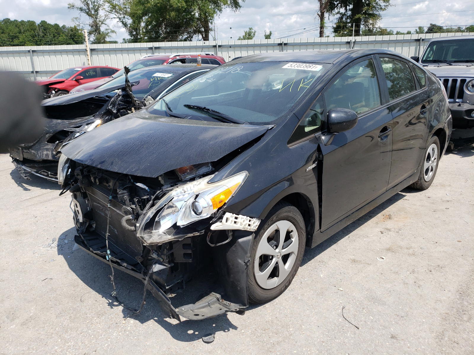 Photo 2 from auction – 2014 TOYOTA PRIUS with VIN JTDKN3DU7E0377151