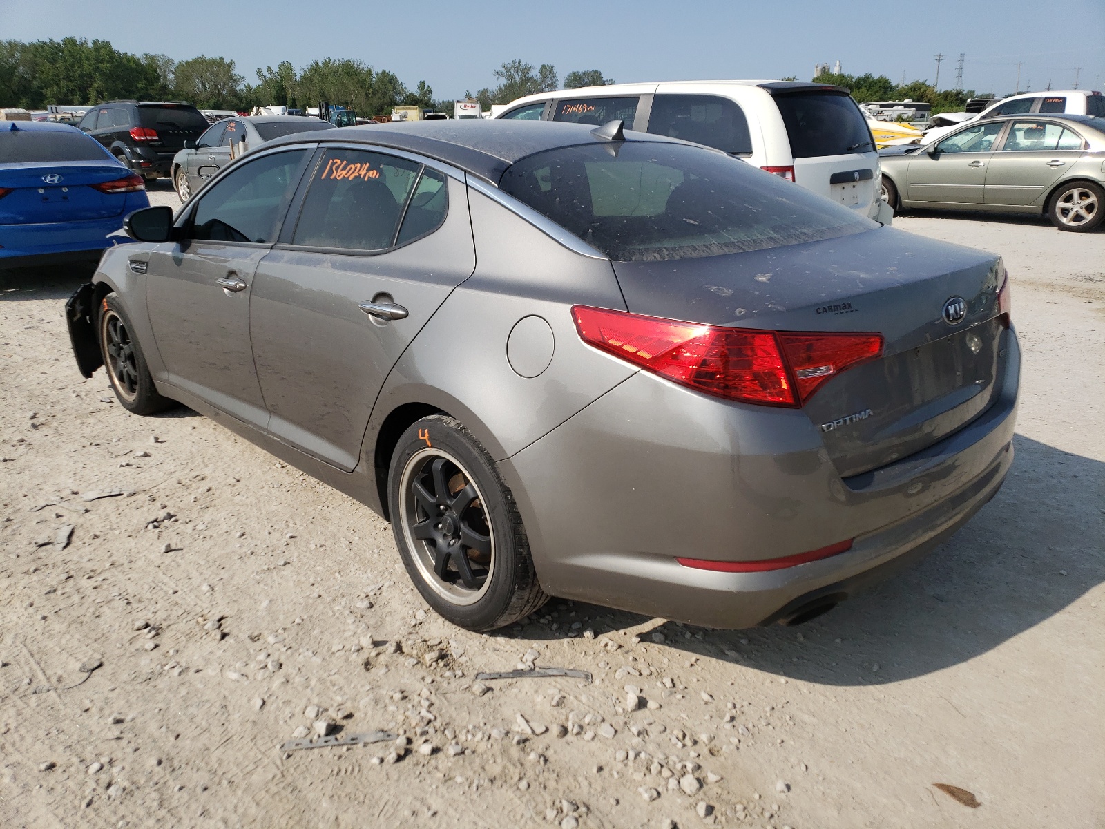 Photo 3 from auction – 2013 KIA OPTIMA LX with VIN 5XXGM4A70DG143816