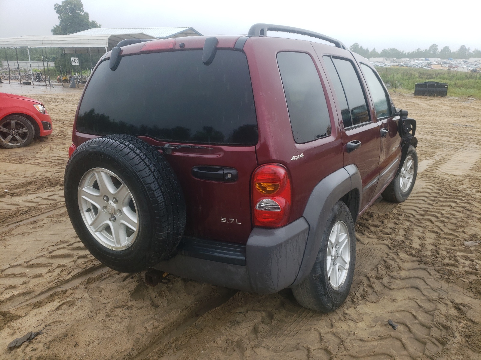 Photo 4 from auction – 2002 JEEP LIBERTY SP with VIN 1J4GL48K42W257210