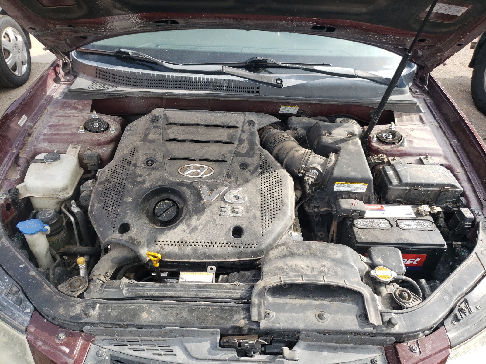 Photo 7 from auction – 2008 HYUNDAI SONATA GLS with VIN 5NPET46F68H396692