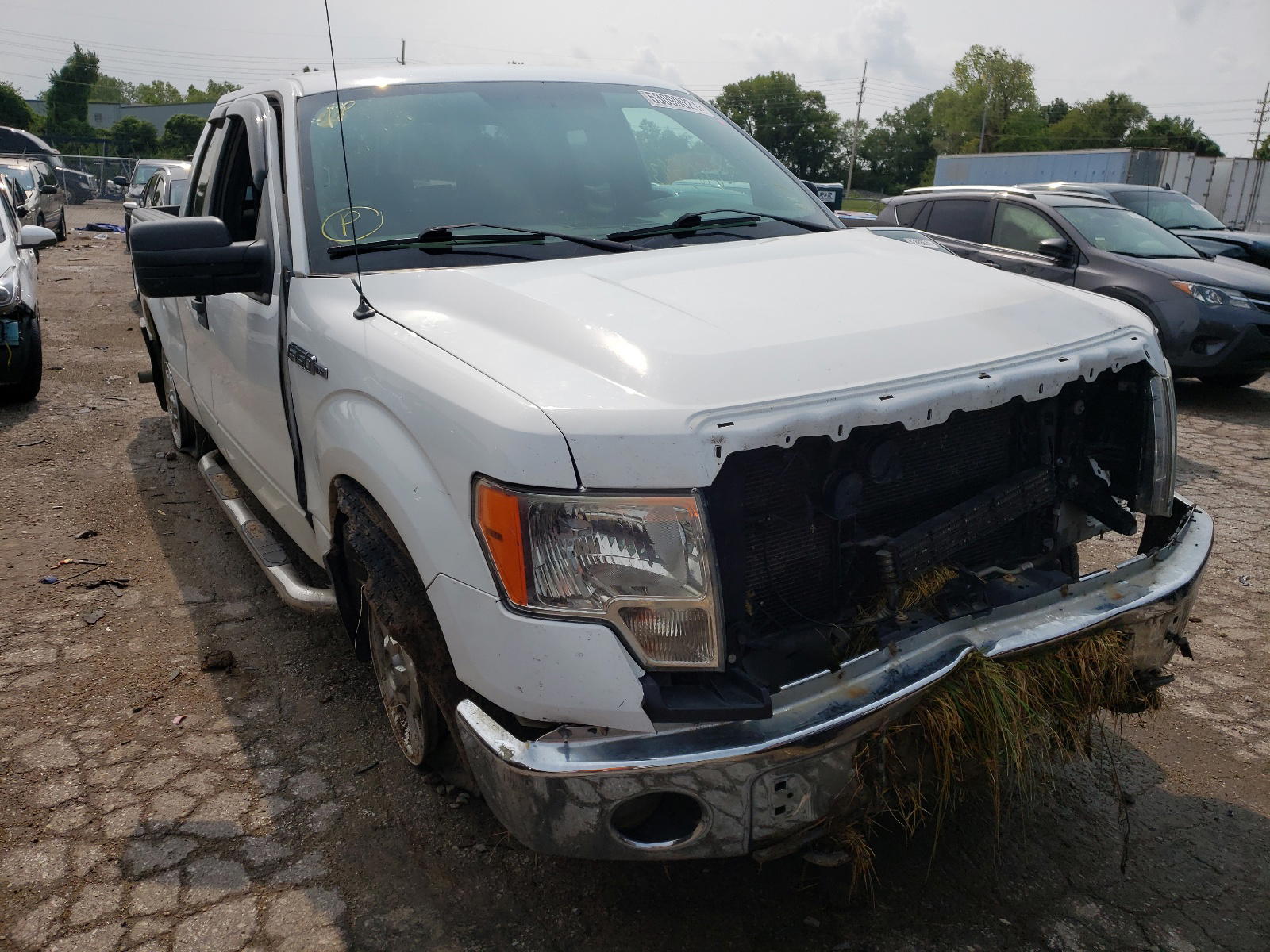 FORD F150 SUPER 2013 with VIN 1FTFX1EF0DKF98321 - Photo from auction