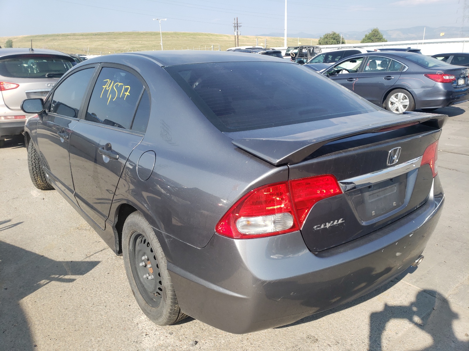 Photo 3 from auction – 2010 HONDA CIVIC VP with VIN 19XFA1F36AE070917