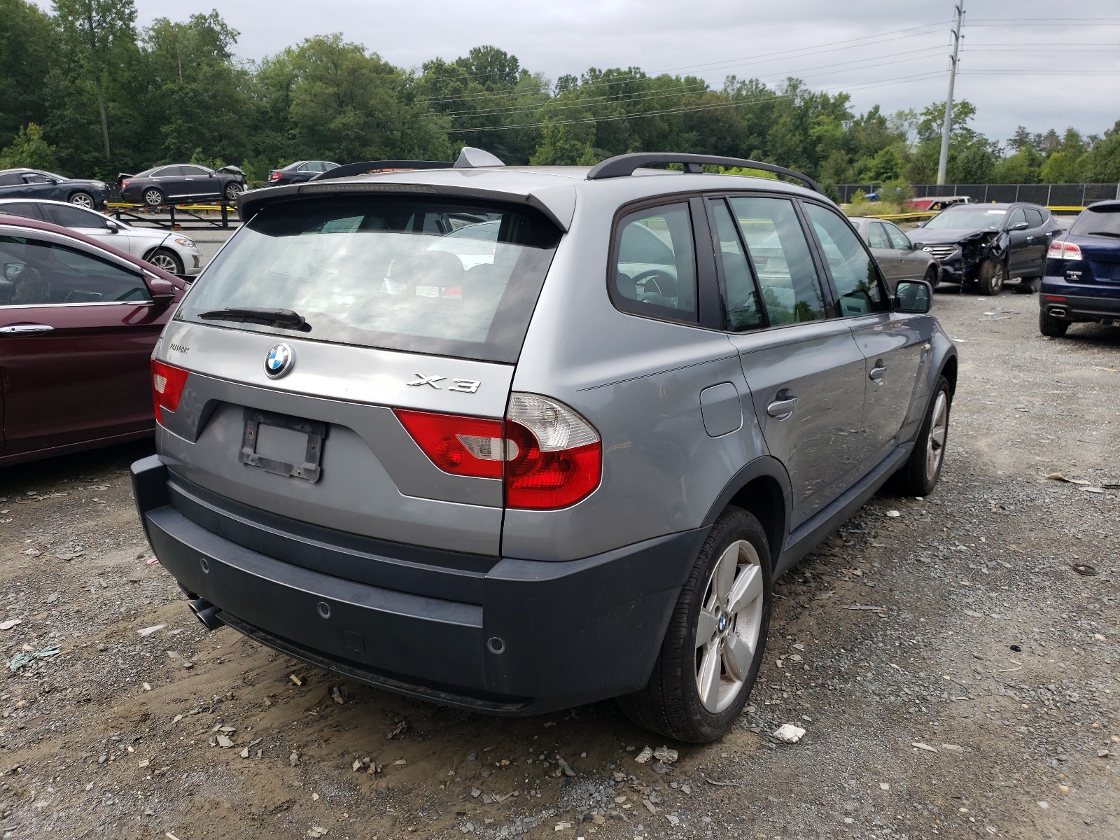 Photo 4 from auction – 2004 BMW X3 with VIN WBXPA734X4WB29021
