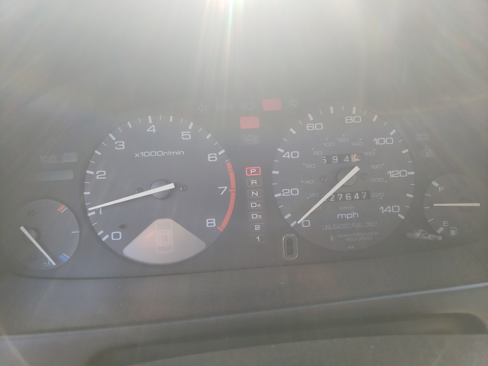 Photo 8 from auction – 1997 HONDA ACCORD LX with VIN JHMCD5637VC010142