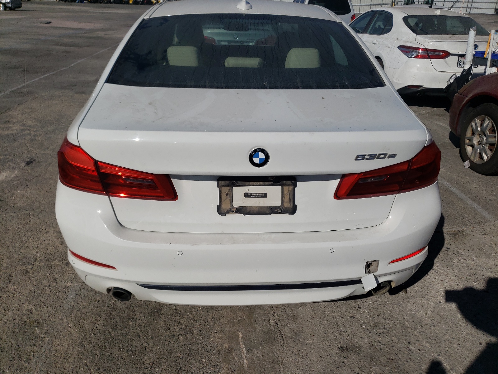 Photo 9 from auction – 2019 BMW 530E with VIN WBAJA9C56KB253776
