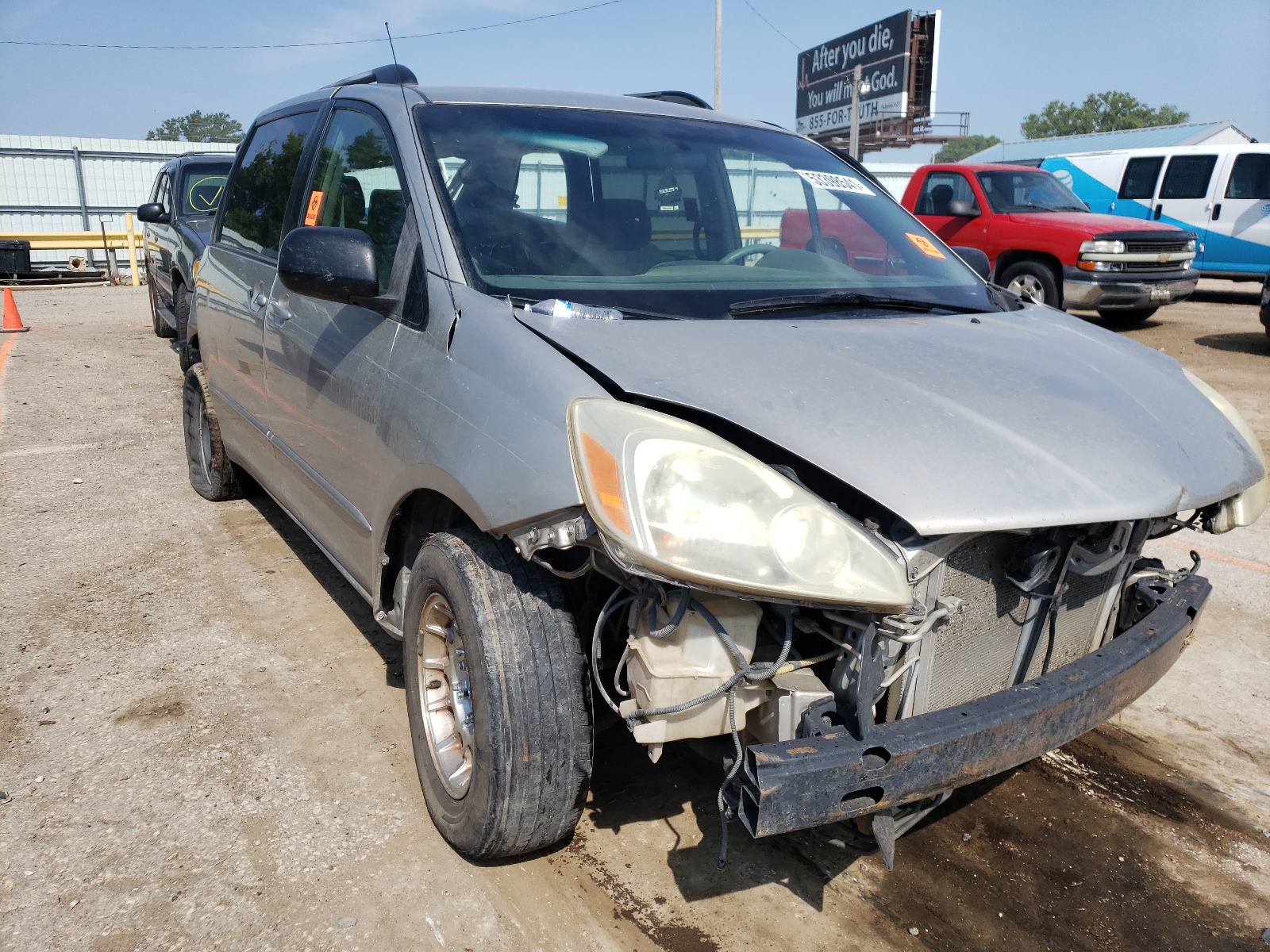 TOYOTA SIENNA CE 2005 with VIN 5TDZA23C75S249812 - Photo from auction