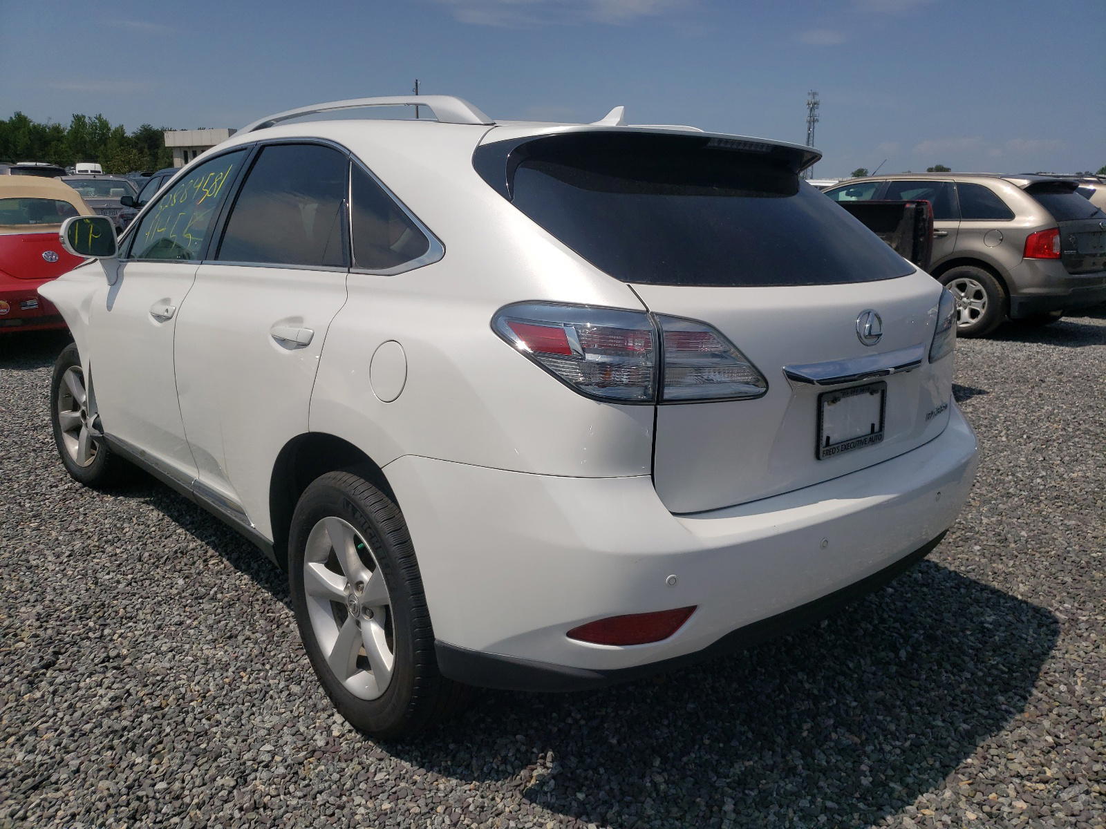 Photo 3 from auction – 2012 LEXUS RX 350 with VIN 2T2BK1BA5CC127461