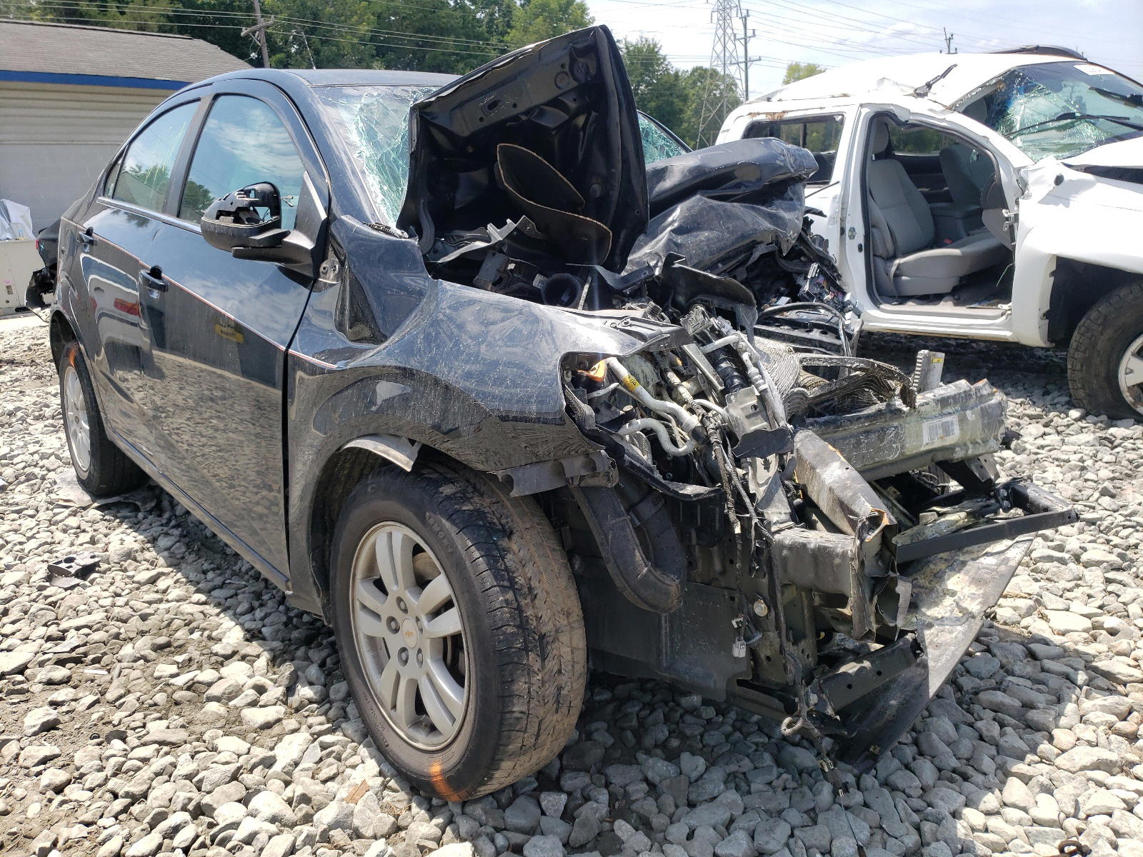 CHEVROLET SONIC LT 2012 with VIN 1G1JD5SH7C4101440 - Photo from auction