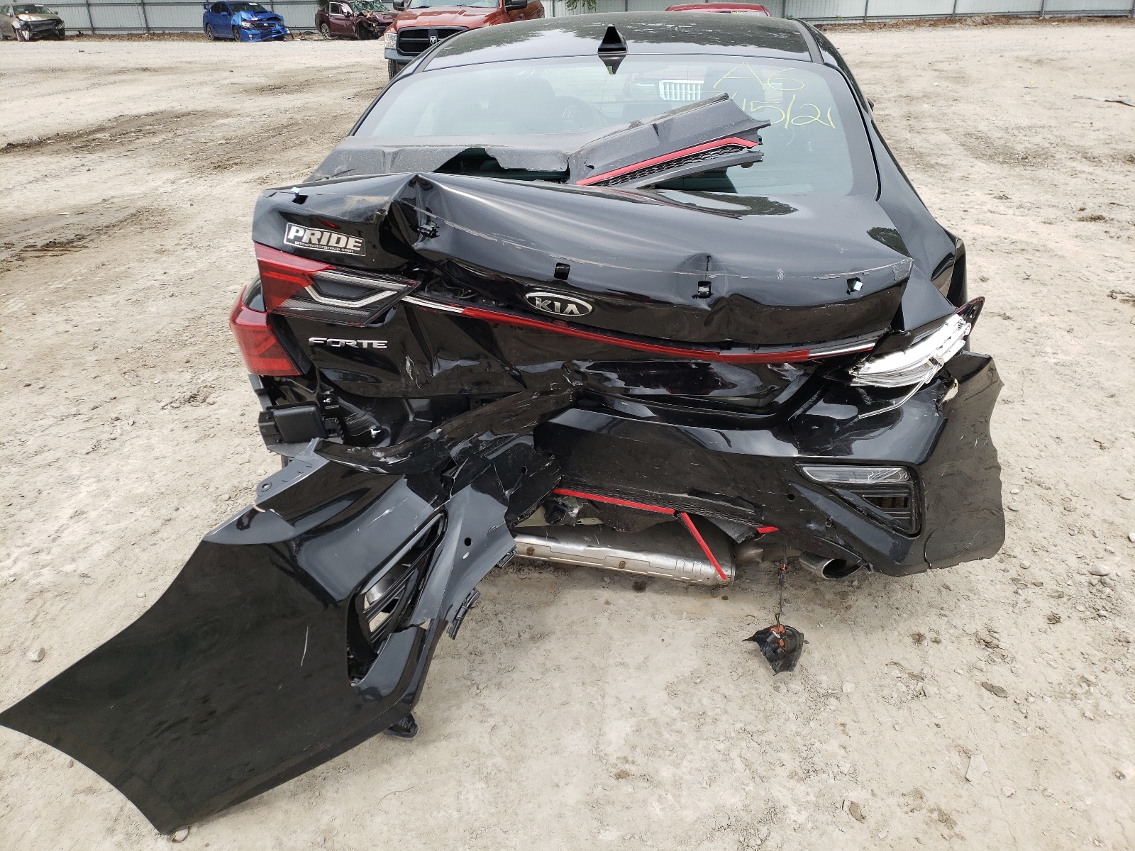 Photo 9 from auction – 2021 KIA FORTE GT with VIN 3KPF44AC7ME275571