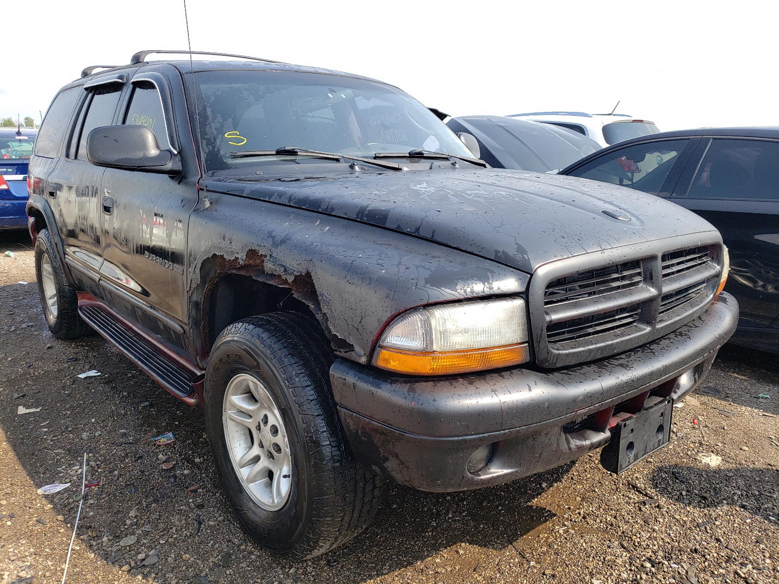 DODGE DURANGO 2001 with VIN 1B4HS28NX1F580569 - Photo from auction
