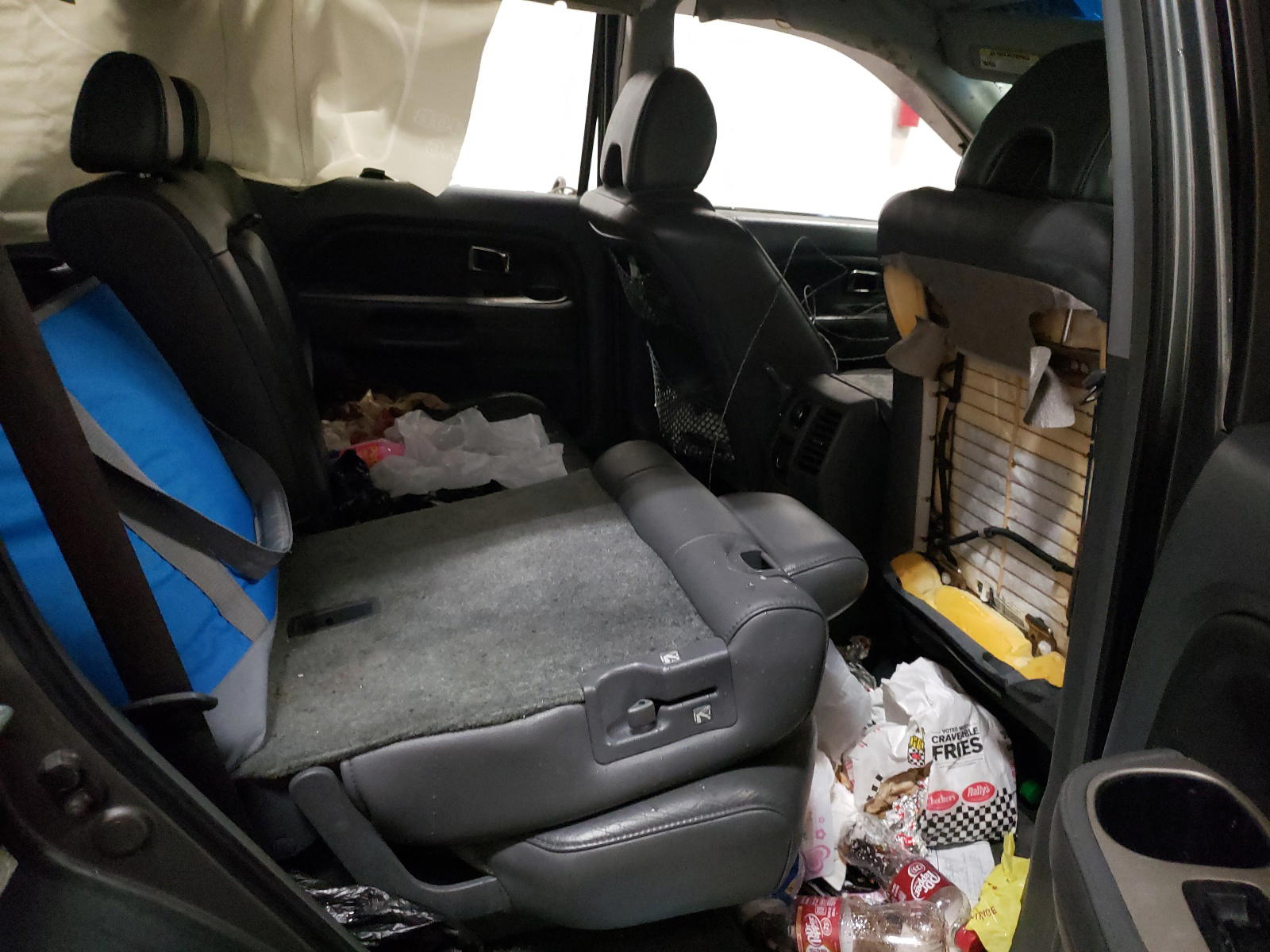 Photo 6 from auction – 2008 HONDA PILOT EXL with VIN 5FNYF28748B009652