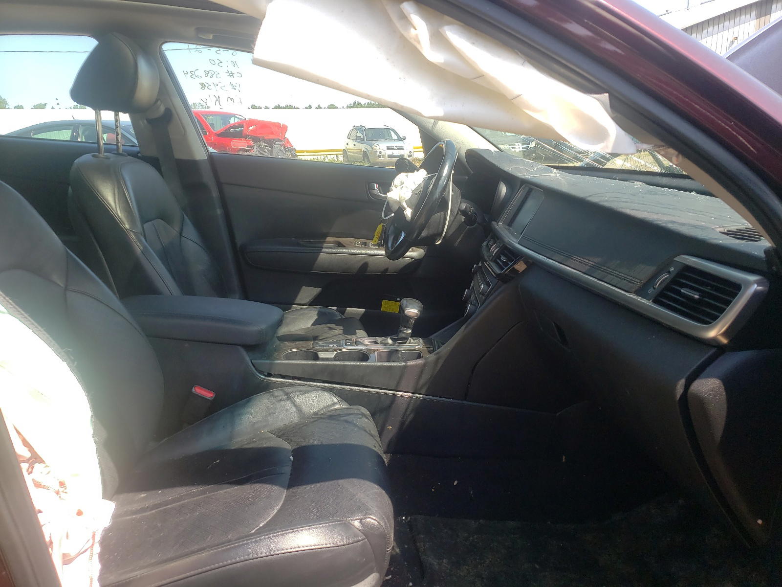 Photo 5 from auction – 2016 KIA OPTIMA EX with VIN 5XXGU4L37GG085458