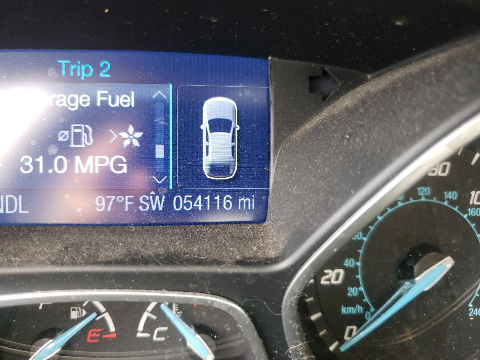 Photo 8 from auction – 2014 FORD FOCUS SE with VIN 1FADP3F20EL116477